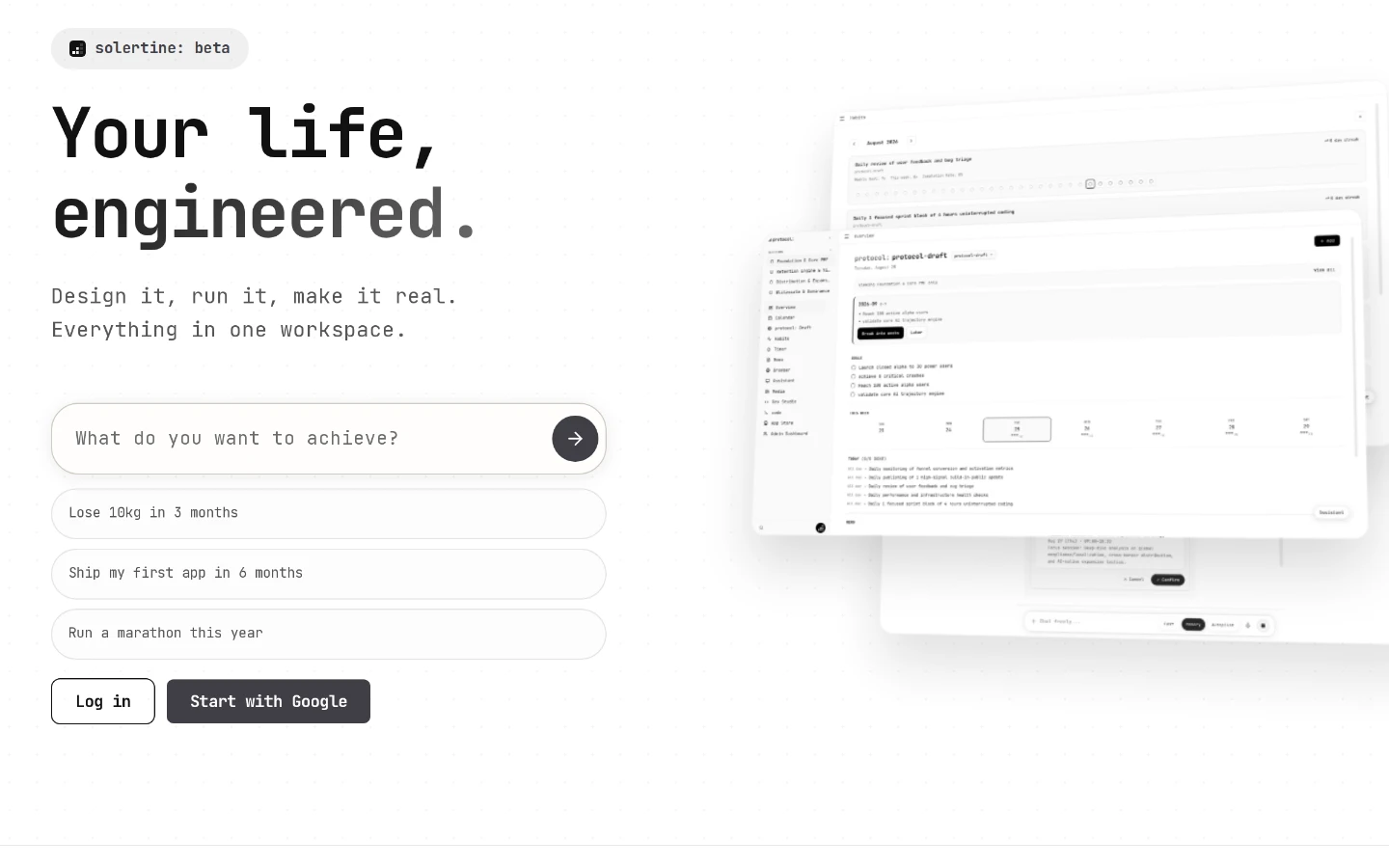 protocol: AI workspace interface
