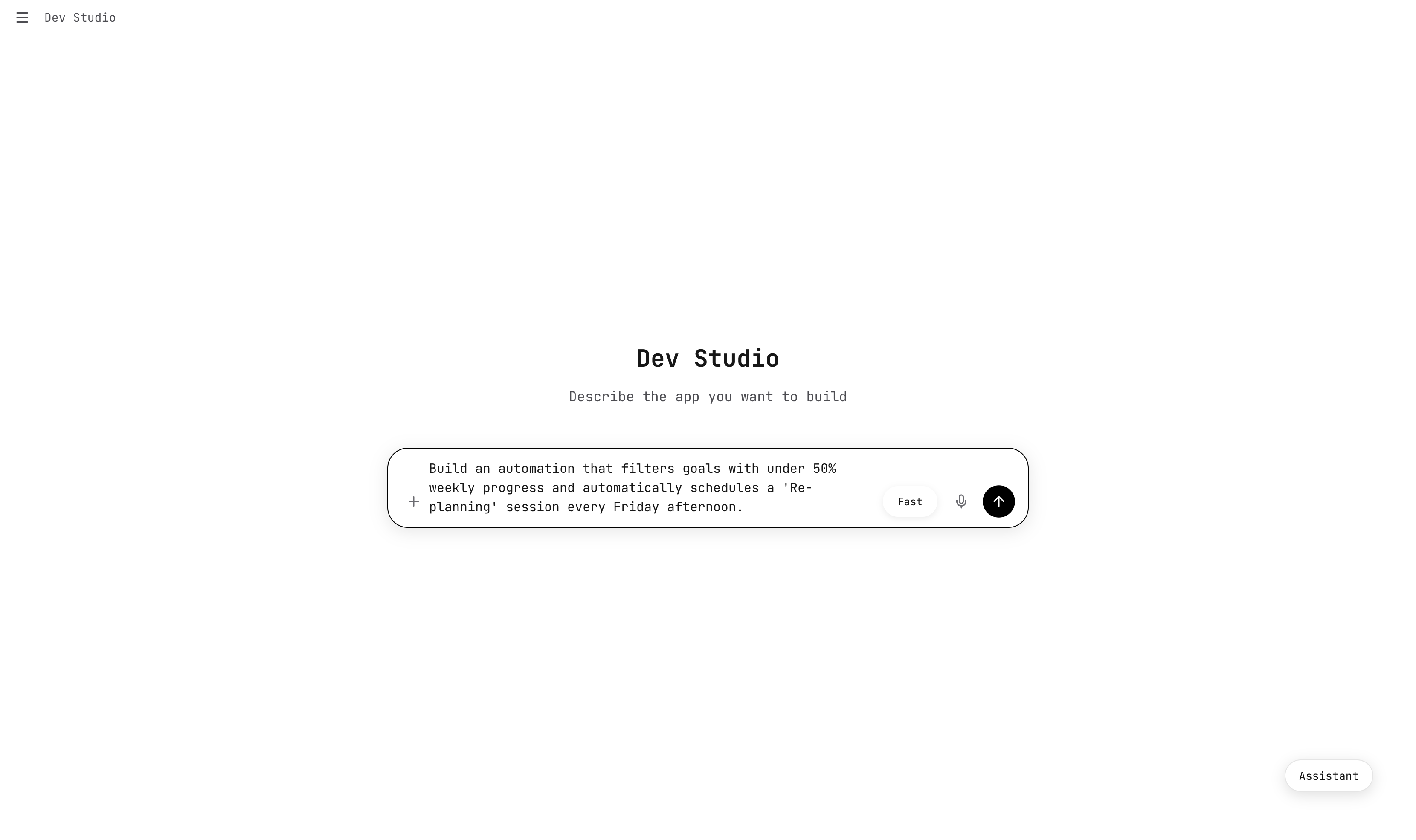 Dev Studio Chat
